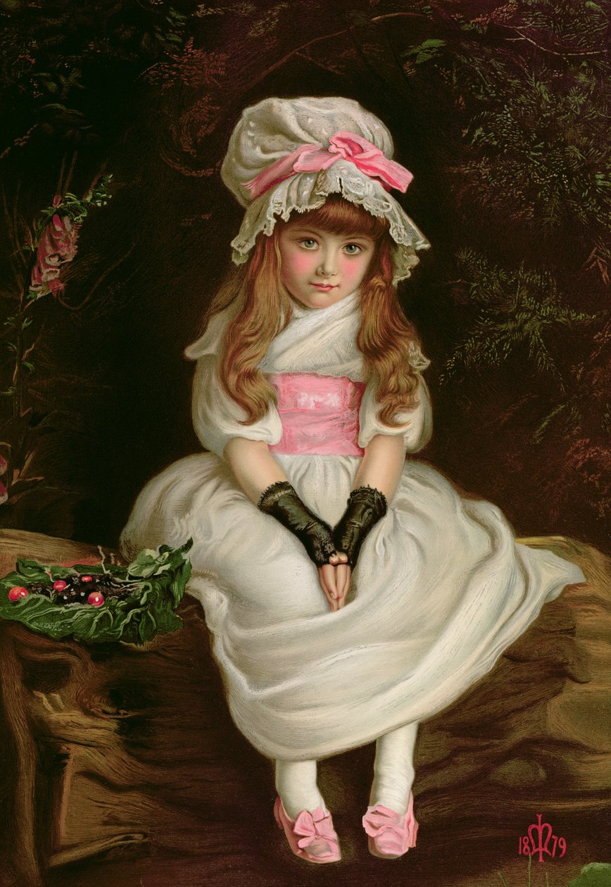 Körsbär mogna, 1879 av John Everett Millais