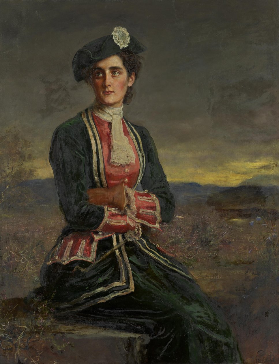 Diana Vernon av John Everett Millais