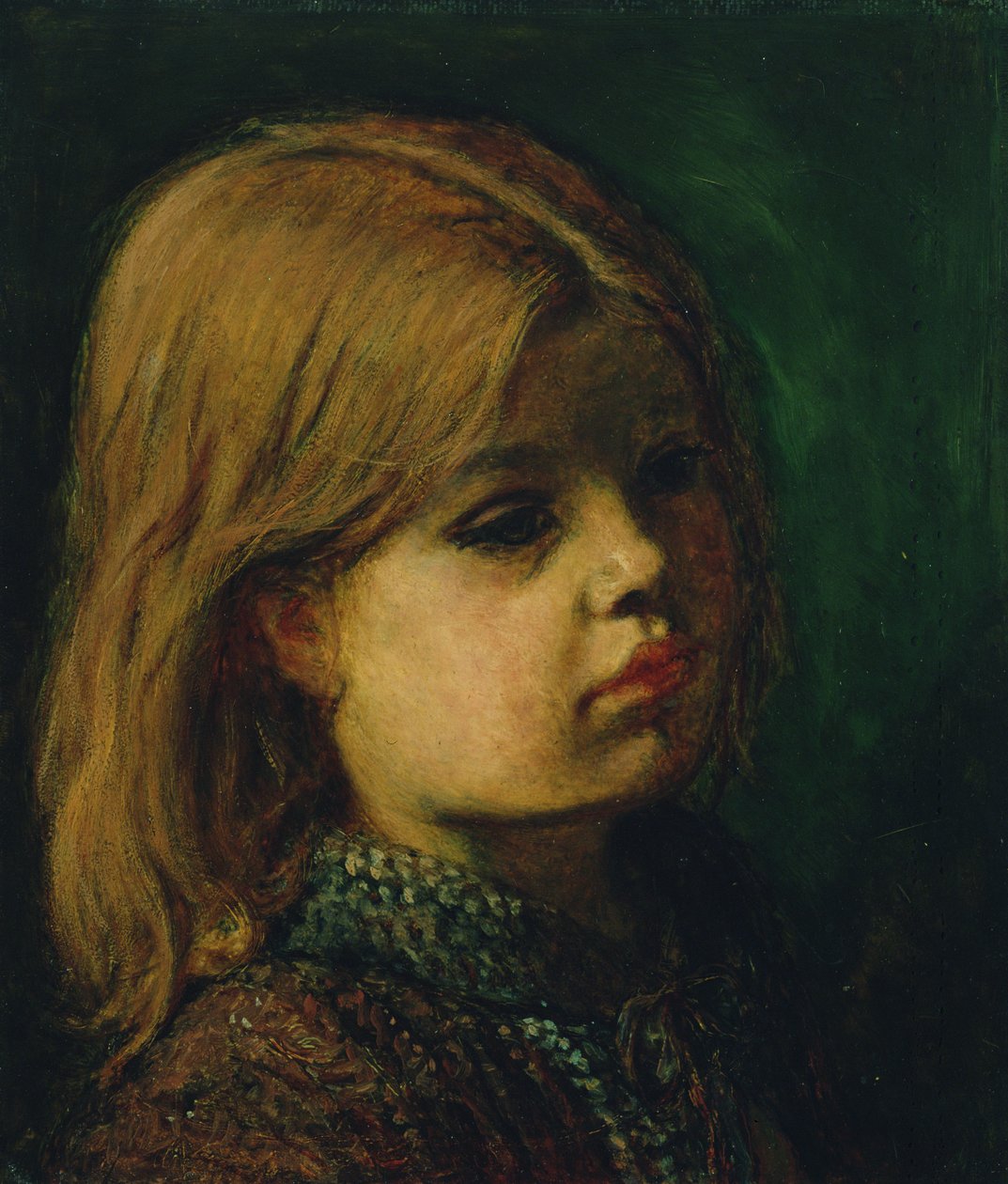 Chef för en flicka av John Everett Millais