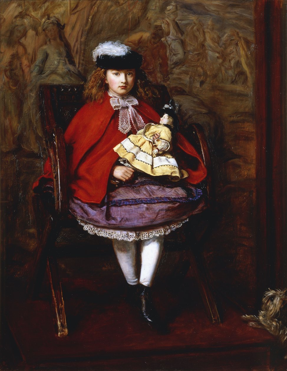 Lilly, dotter till John Noble, 1864 av John Everett Millais