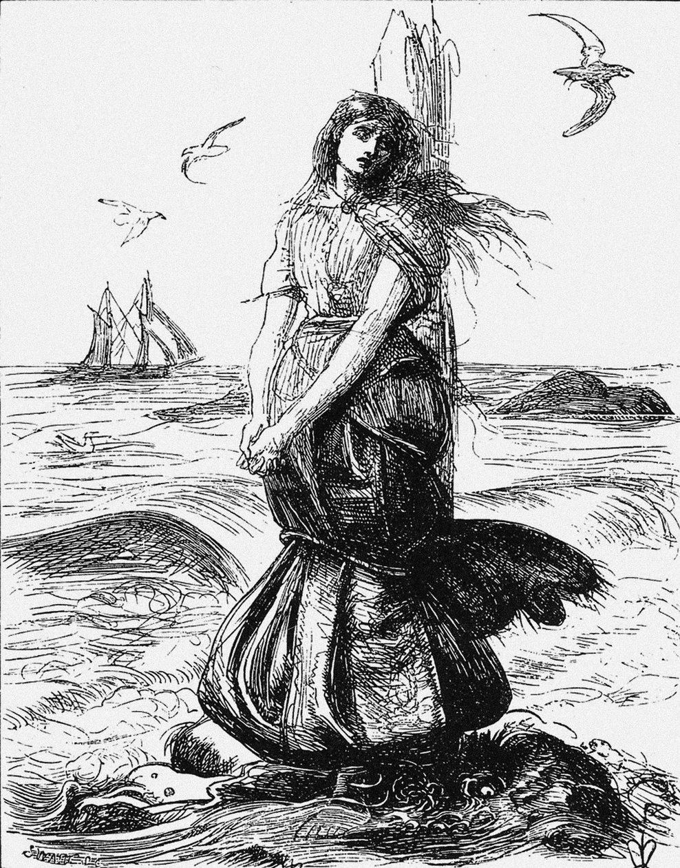 Margaret Wilson, 1862 av John Everett Millais