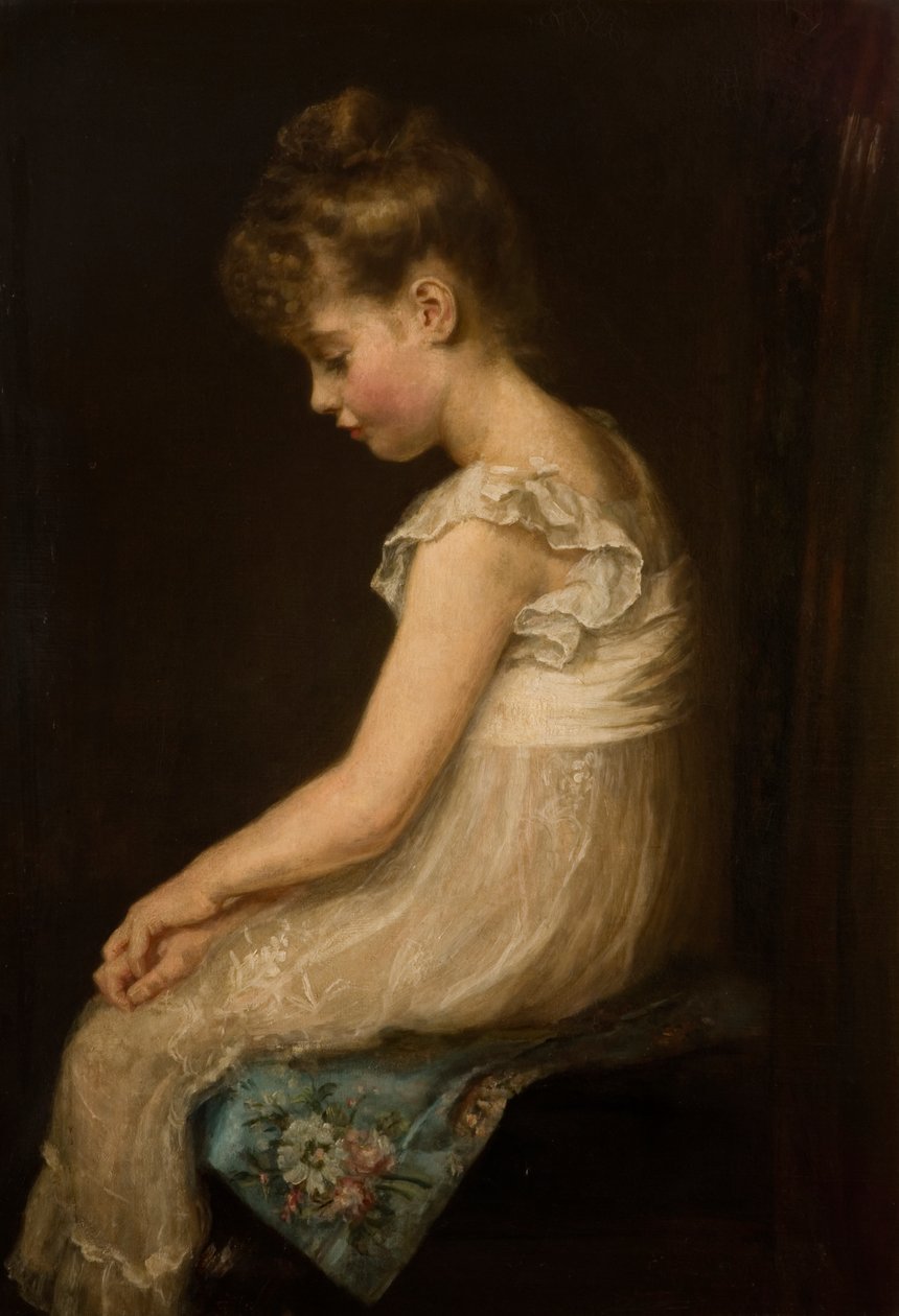 Meditation, 1879 av John Everett Millais