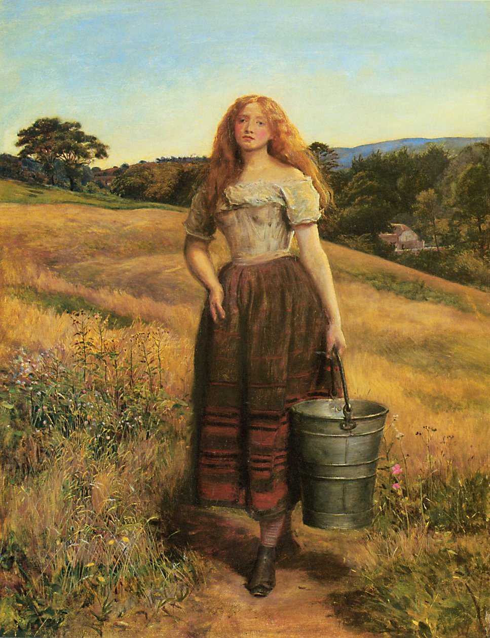 Millais jordbrukare-dotter av John Everett Millais