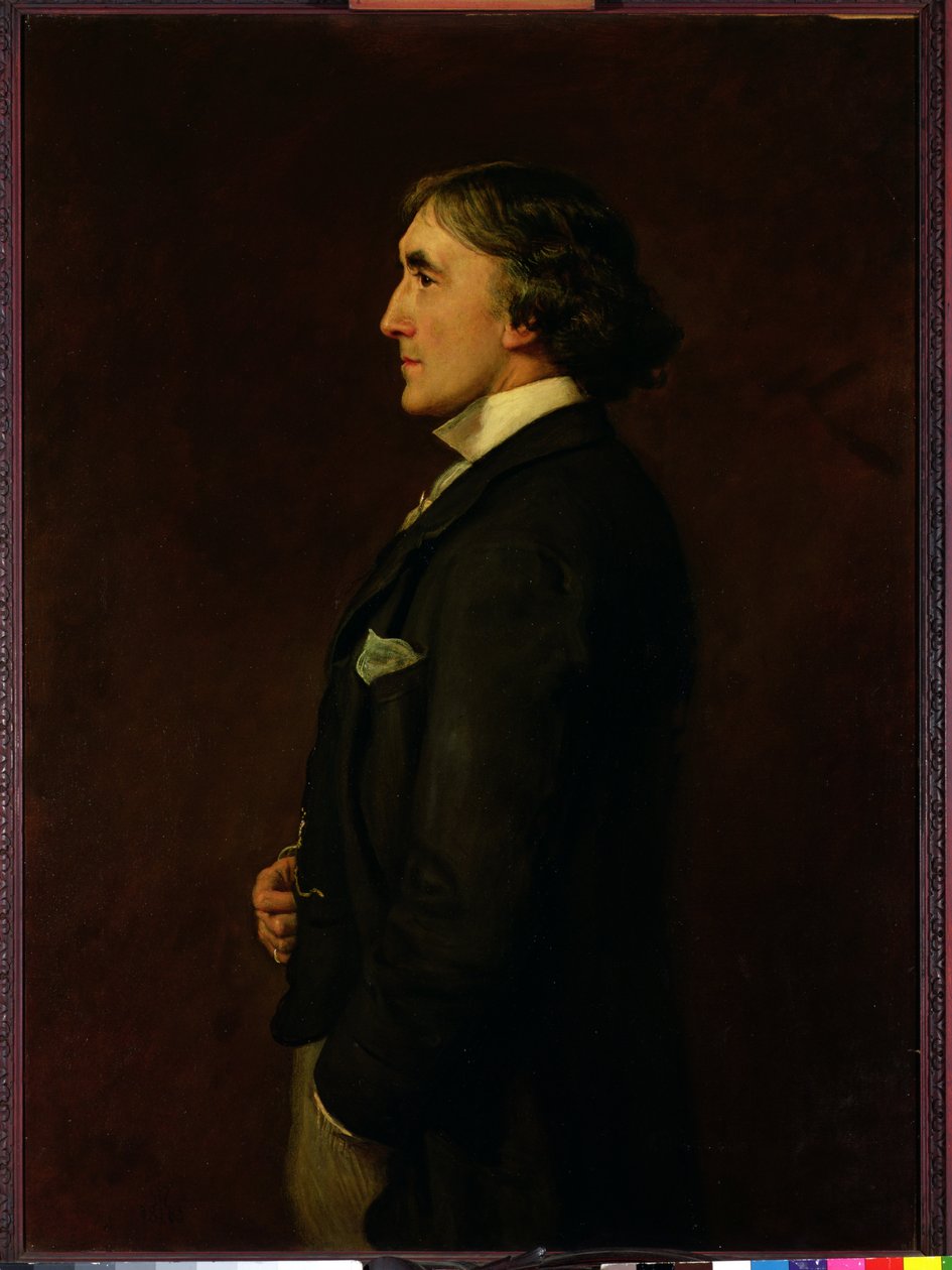 Porträtt av Henry Irving (1870-1919) av John Everett Millais
