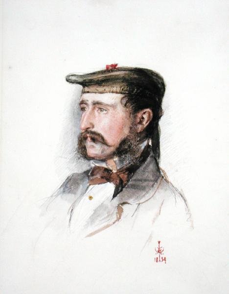 Porträtt av William Monteith av John Everett Millais
