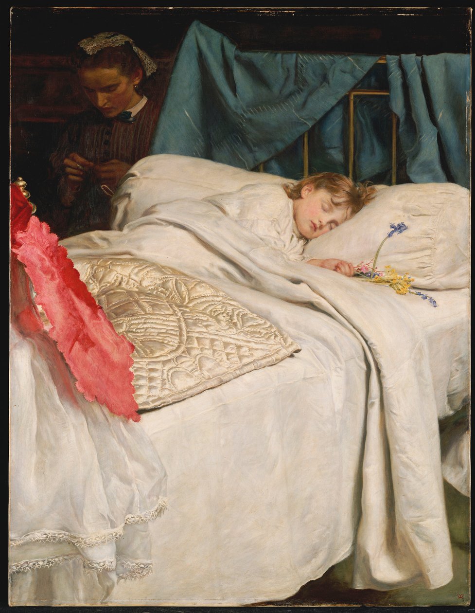 Sova, c.1865 av John Everett Millais