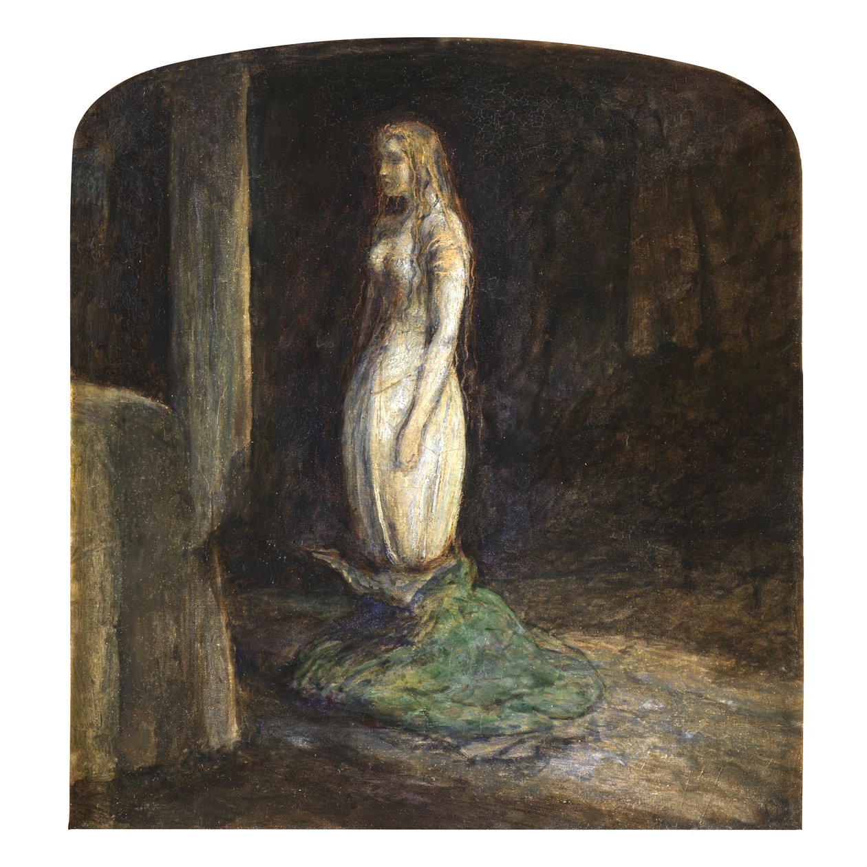 Aftonen av St Agnes av John Everett Millais