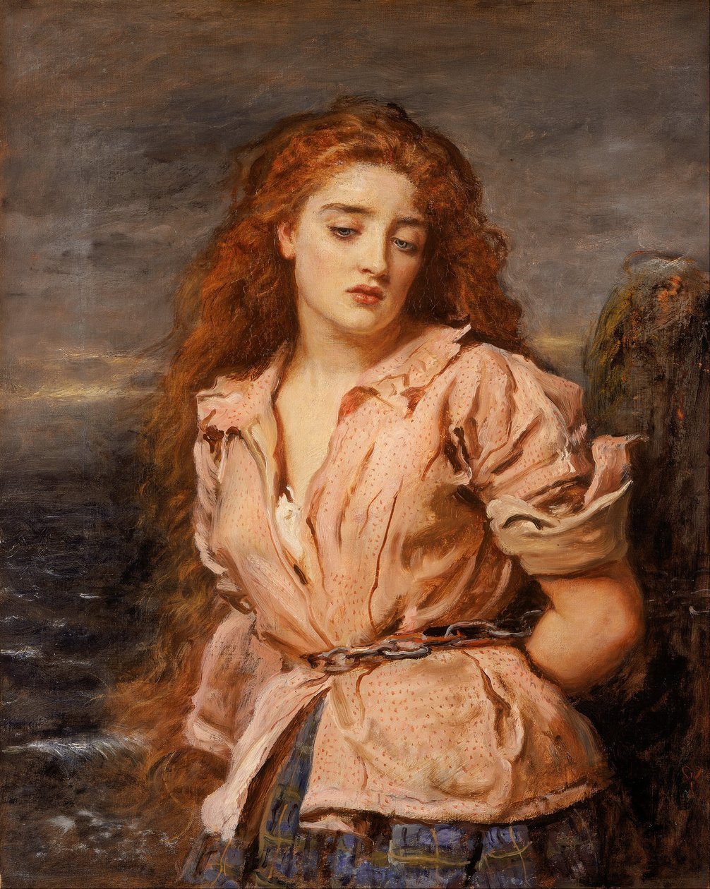 Martyren från Solway"
" av John Everett Millais