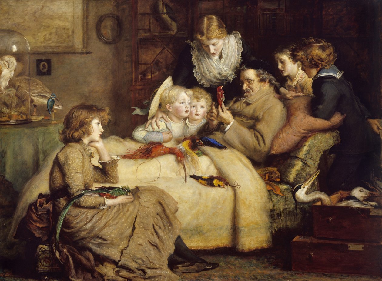 Ornitologen av John Everett Millais