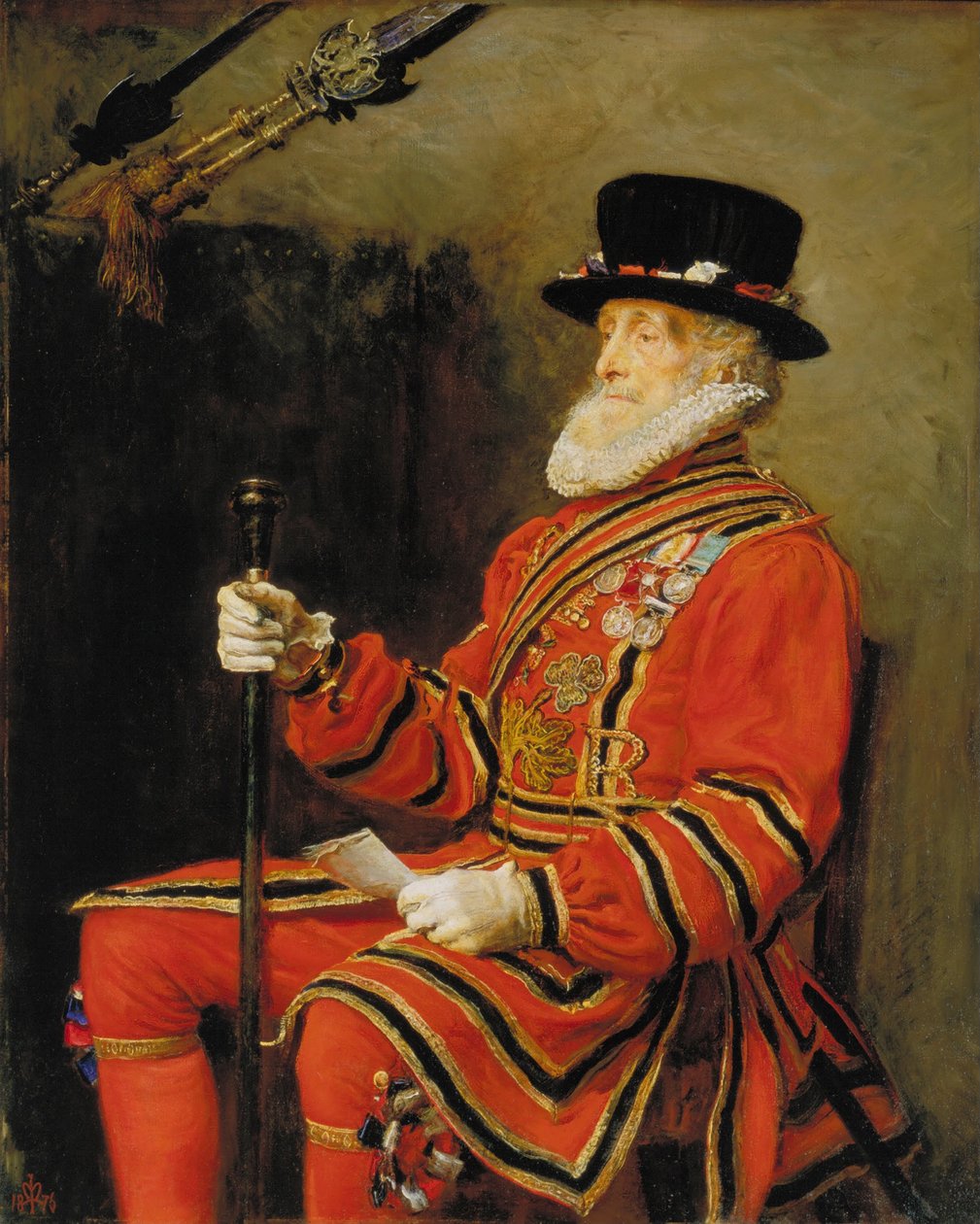 Yeoman of the Guard av John Everett Millais