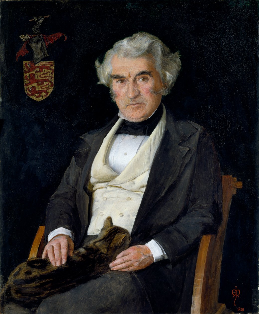 Thomas Combe, 1850 av John Everett Millais