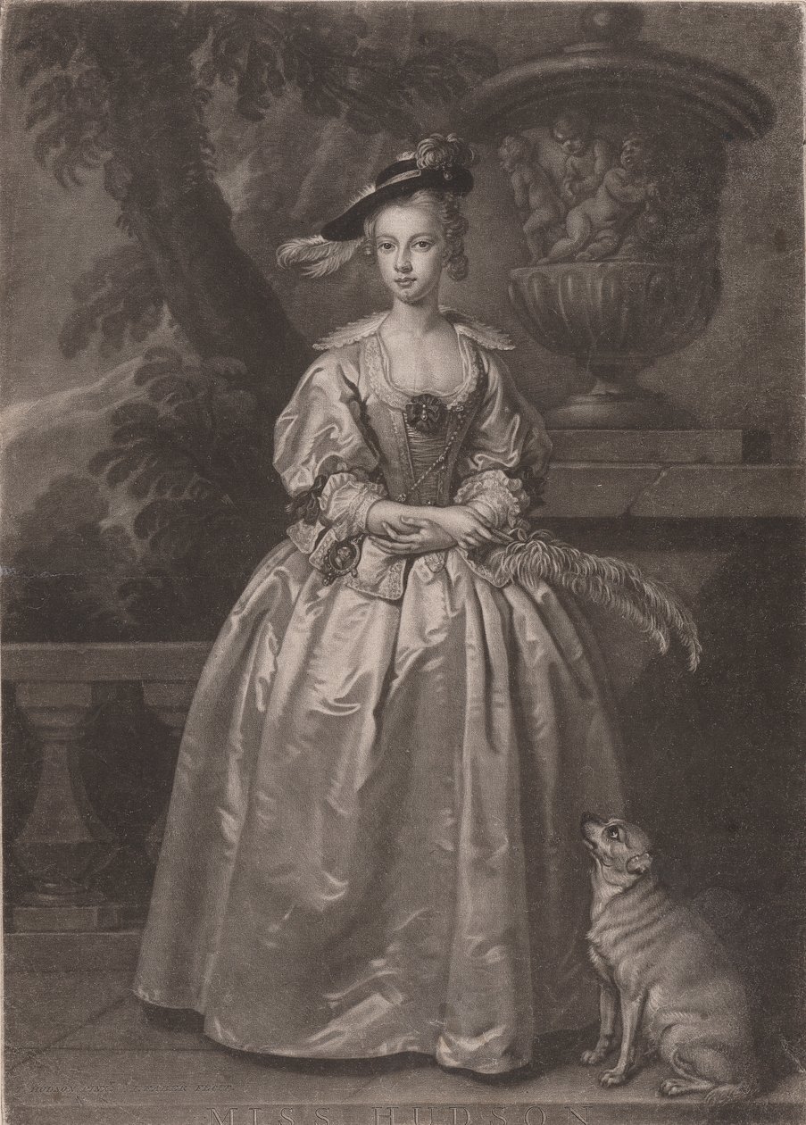 Fröken Hudson av John Faber the younger