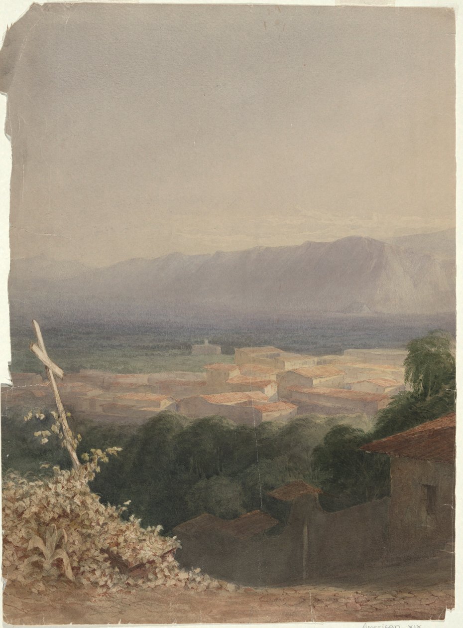 Mt. Etna av John Ferguson Weir