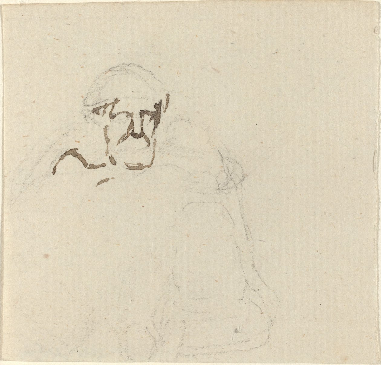 Skäggig figur av John Flaxman