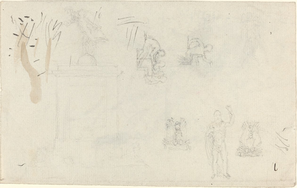 Studieblad av John Flaxman