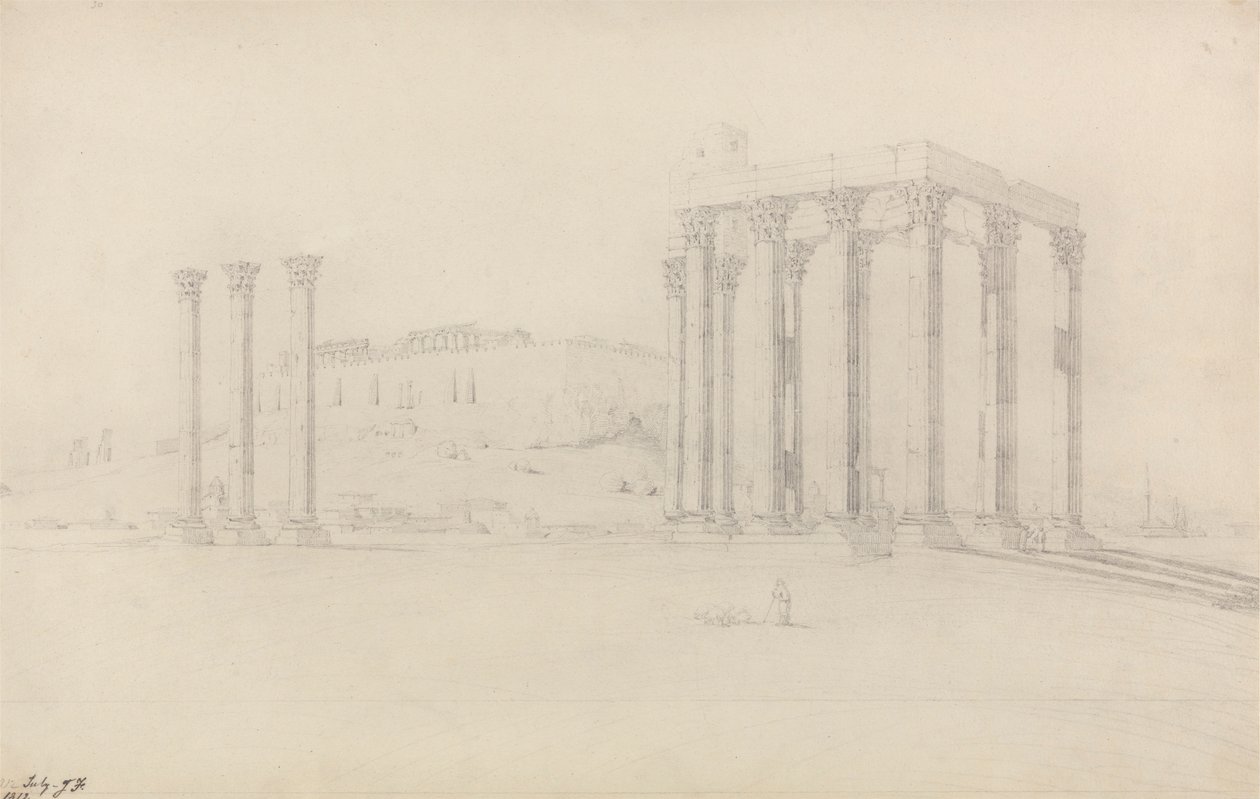 Jupiters tempel, Aten av John Foster