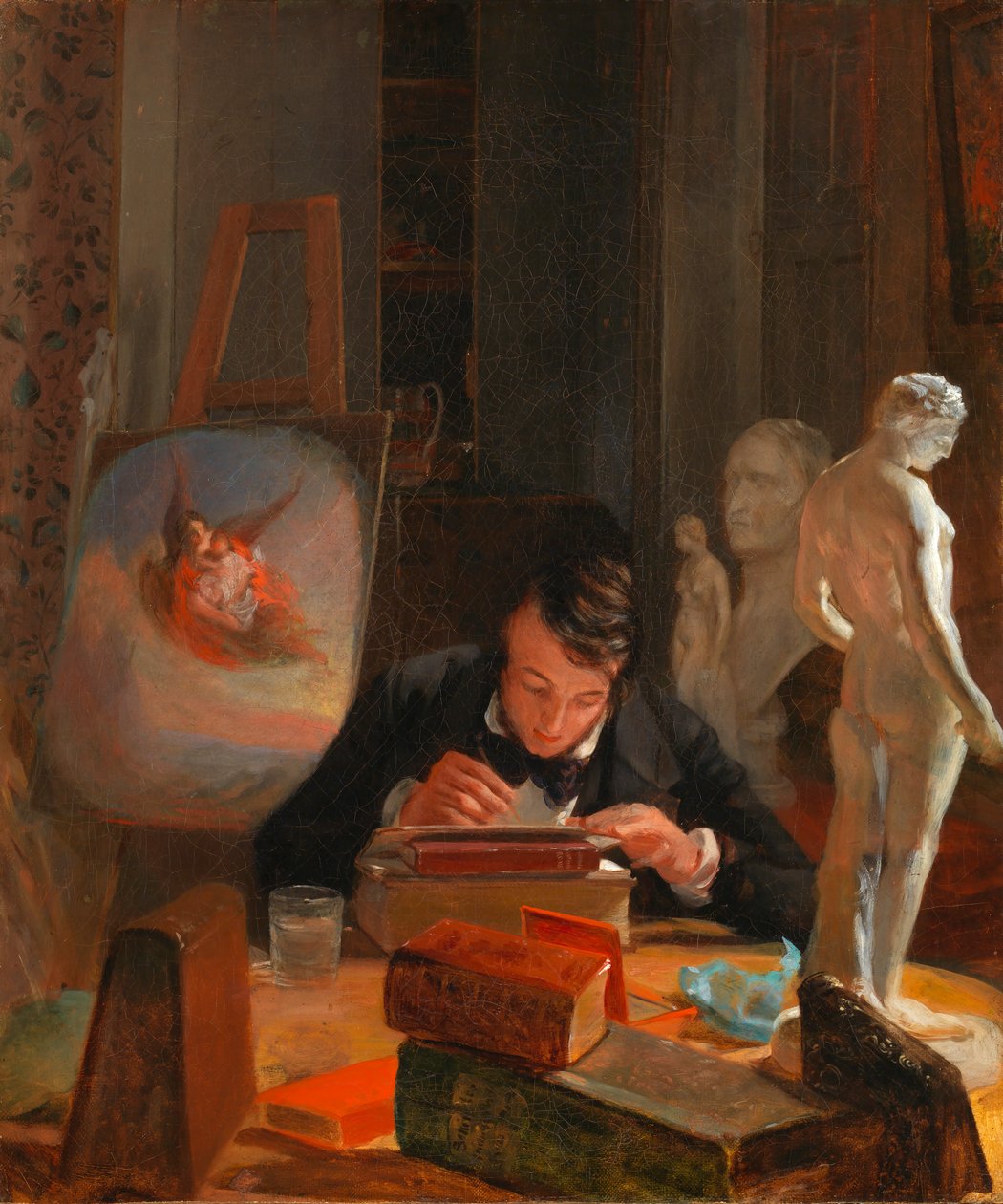 Porträtt av Godfrey Frankenstein, ca. 1840. av John Frankenstein