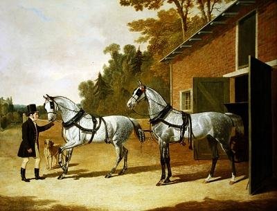 Vagnhästar av John Frederick Herring Senior
