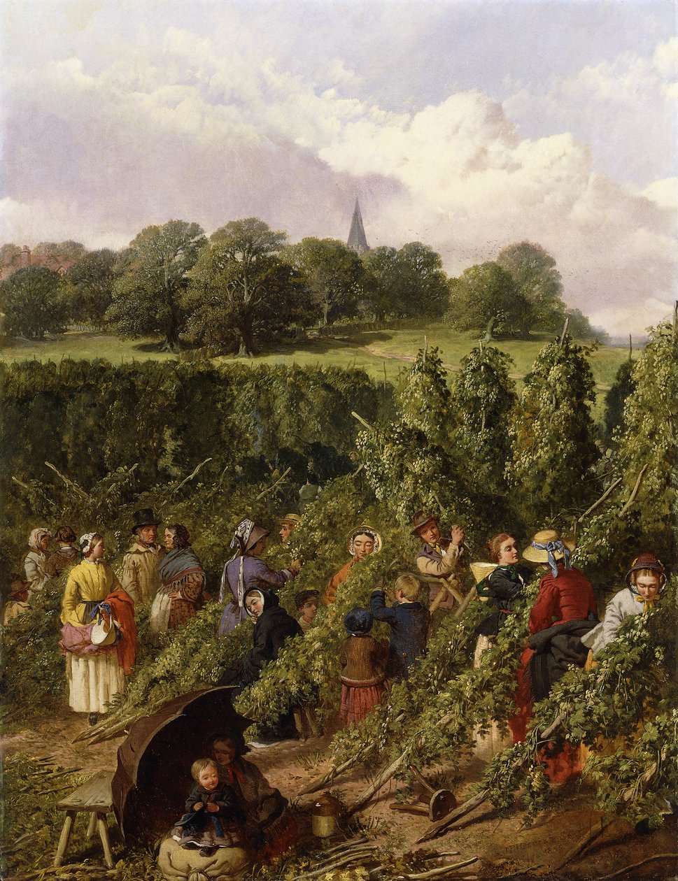 Humleplockarna, 1855 av John Frederick Herring Senior