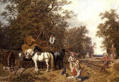 Timmervagnen av John Frederick Herring Senior