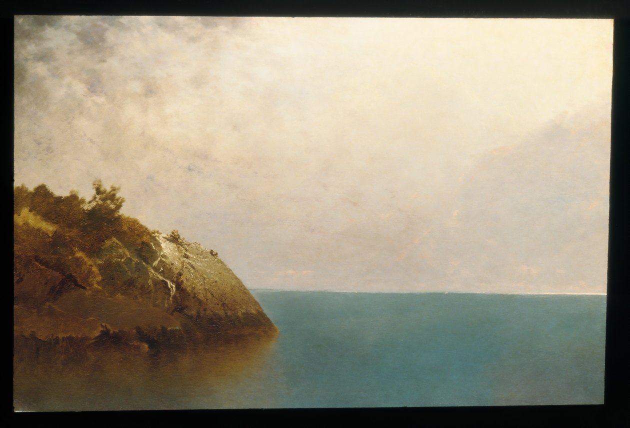 En dimmig himmel, 1872. av John Frederick Kensett