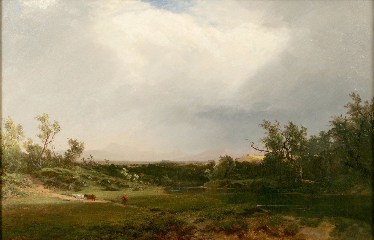 Närmar sig dusch, 1859 av John Frederick Kensett