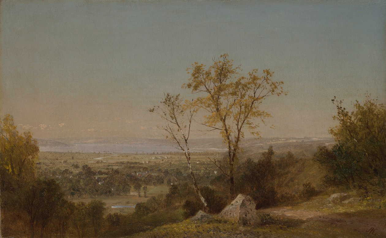 Champlainsjön av John Frederick Kensett