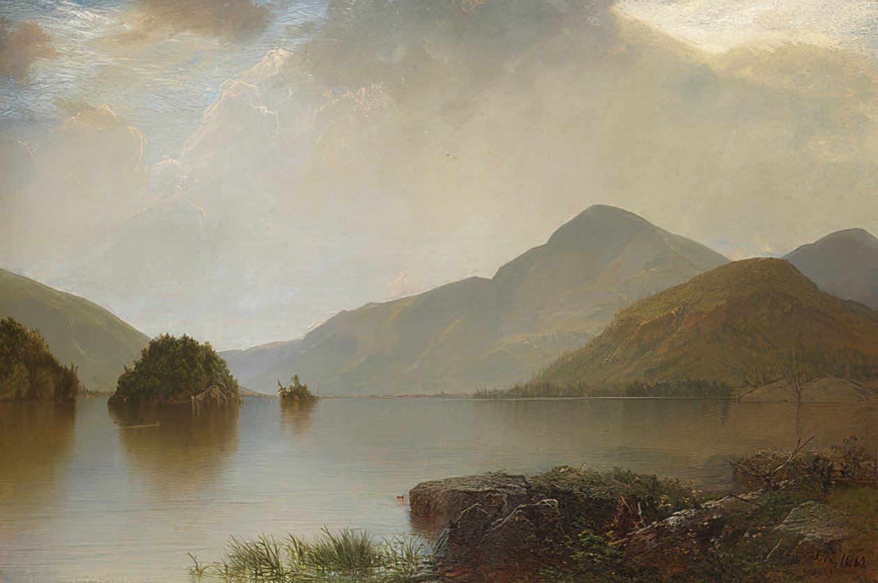 Lake George. 1869 av John Frederick Kensett