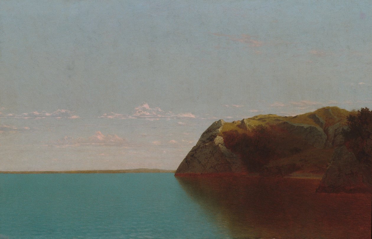 Newport Rocks av John Frederick Kensett