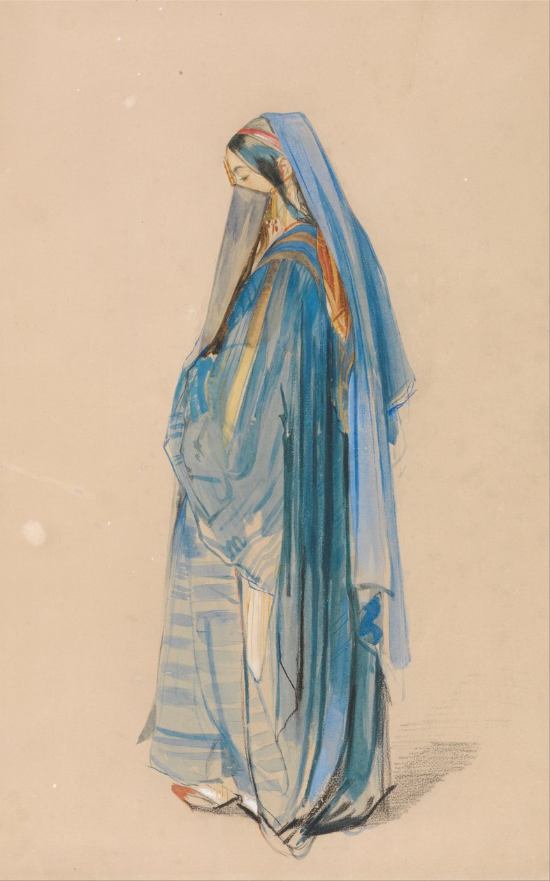 En ung turkisk kvinna av John Frederick Lewis