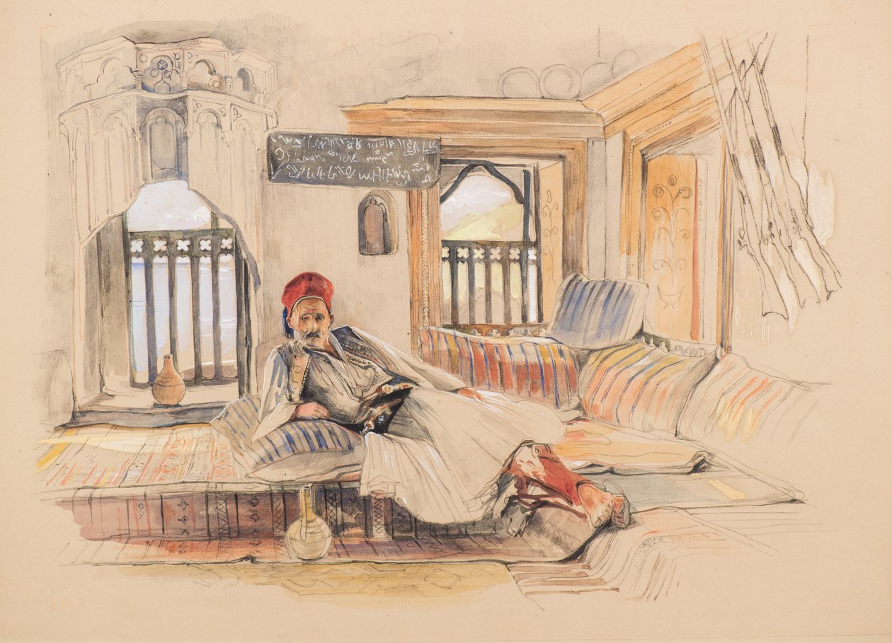 Ett östligt inre av John Frederick Lewis