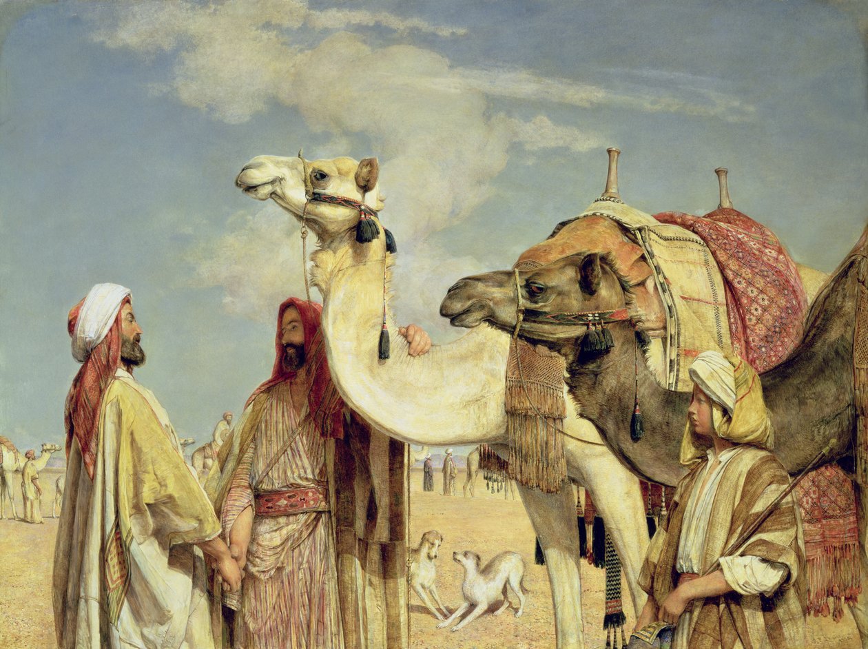Hälsningar i öknen, Egypten av John Frederick Lewis