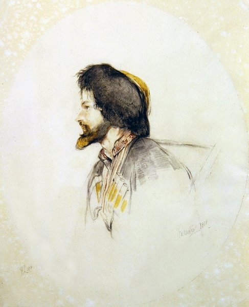 Porträtt av en österländsk gentleman av John Frederick Lewis