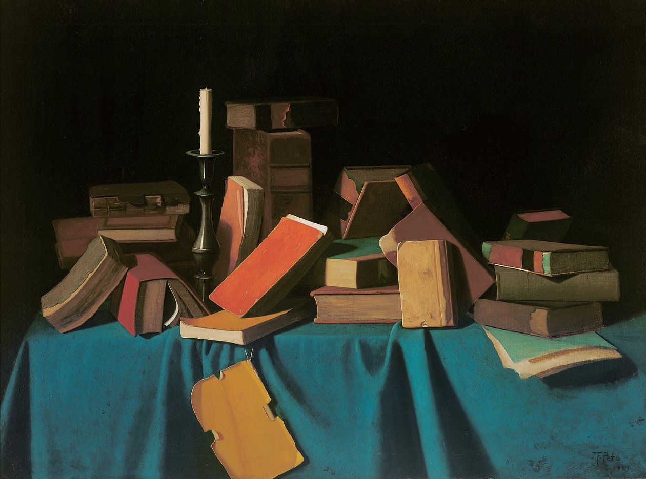 I biblioteket, 1894-1900 av John Frederick Peto