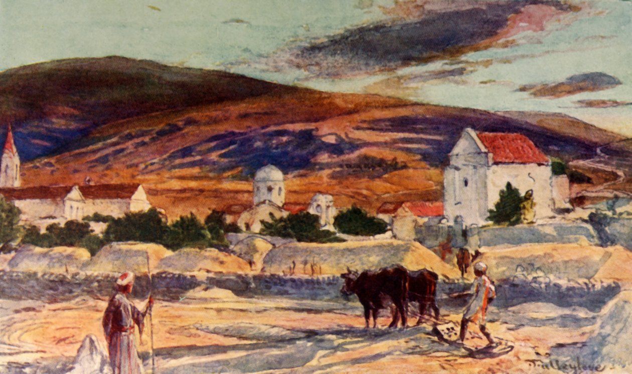 Kana i Galileen, 1902. av John Fulleylove