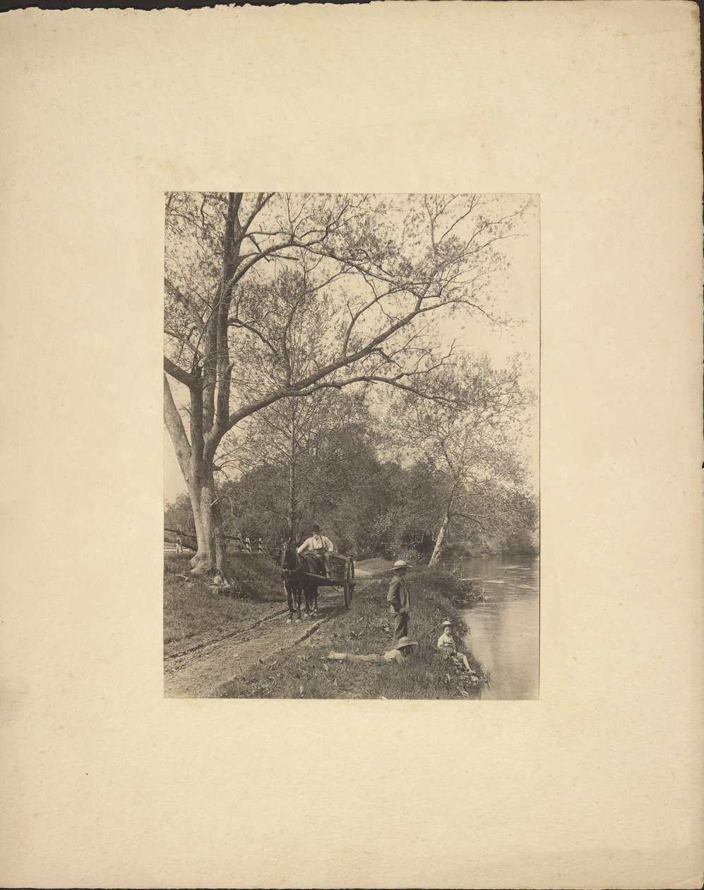 [Boys by a River] av John G. Bullock
