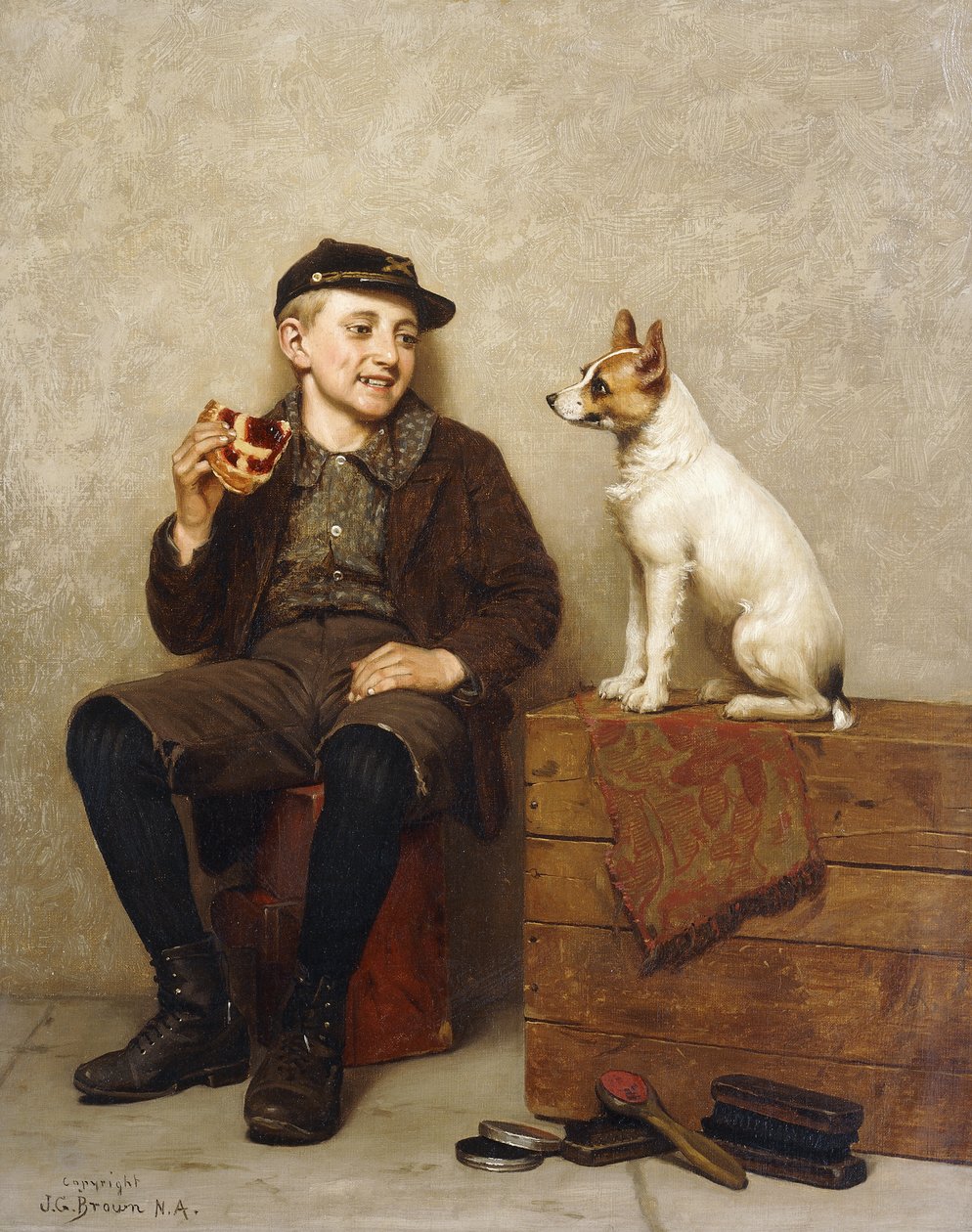Jag delar med dig, av John George Brown