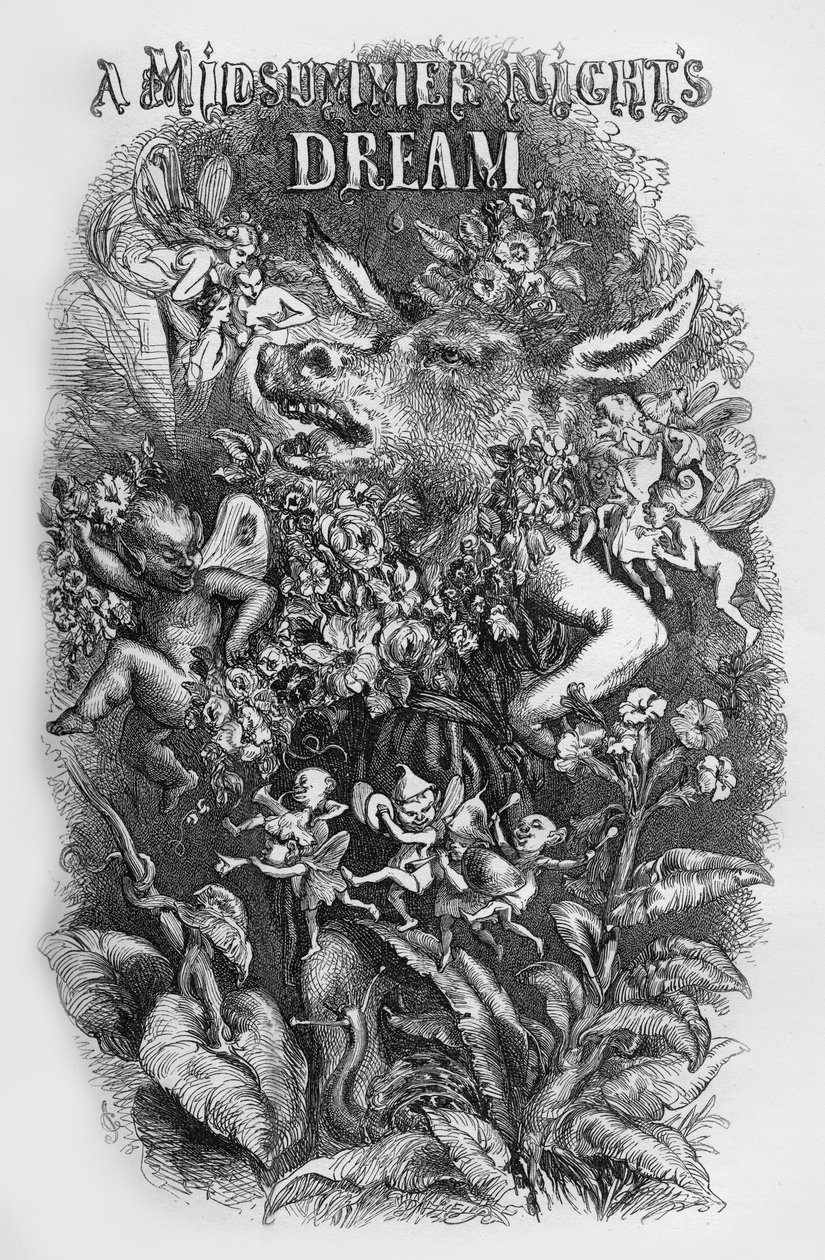 En midsommarnattsdröm av William Shakespeare av John Gilbert