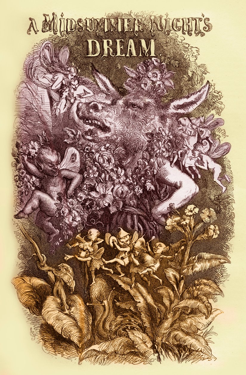 En midsommarnattsdröm av William Shakespeare av John Gilbert