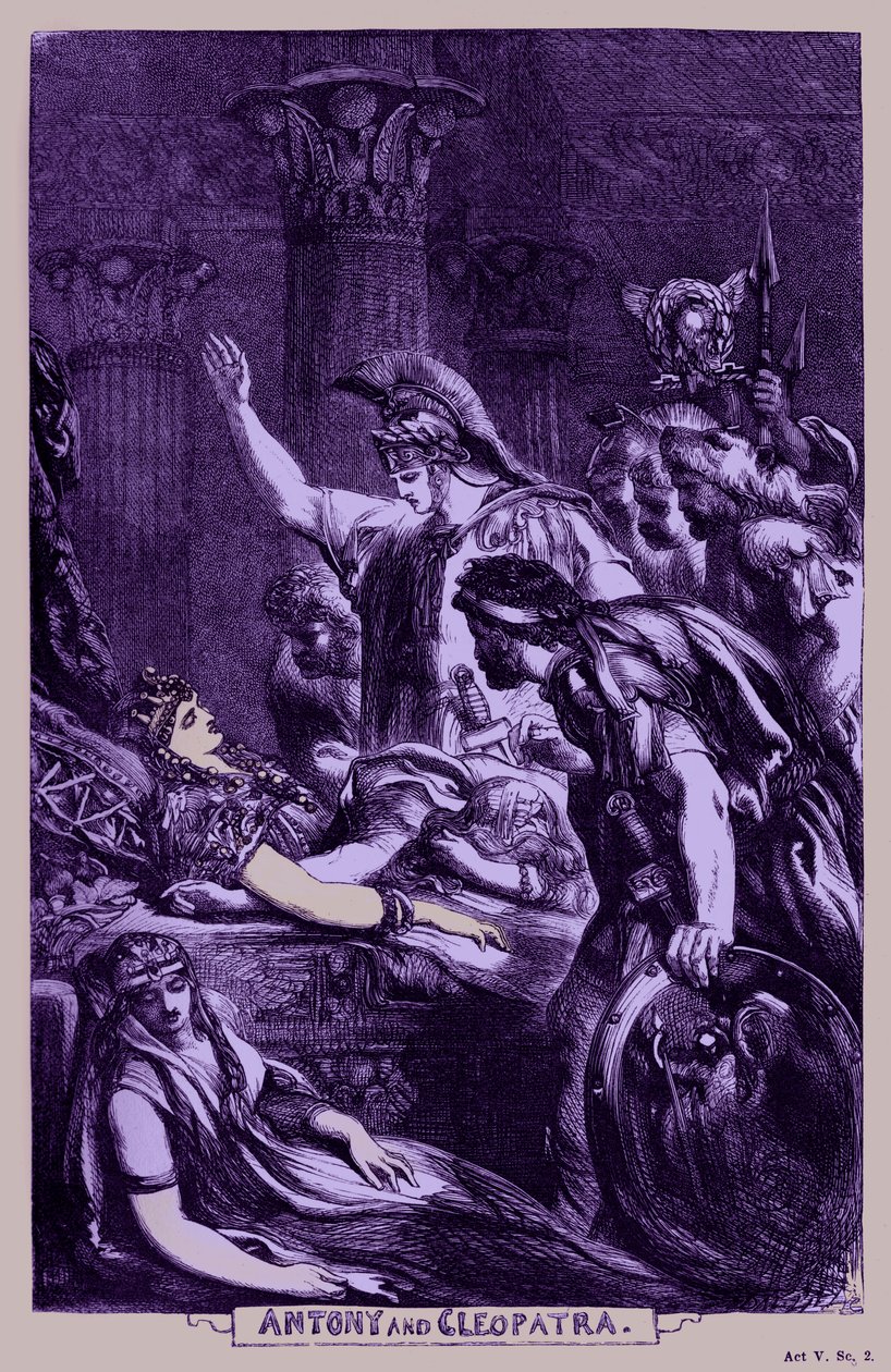 Antony och Cleopatra av John Gilbert