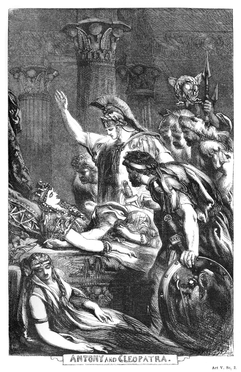 Antony och Cleopatra av John Gilbert