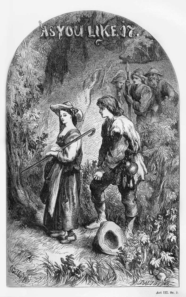 As you Like It av William Shakespeare av John Gilbert