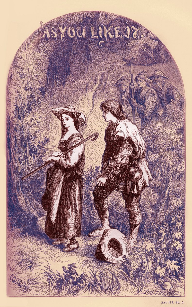As you Like It av William Shakespeare av John Gilbert