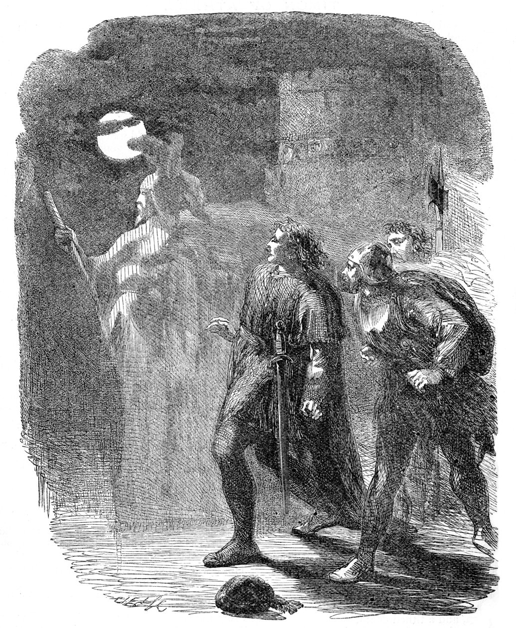 Hamlet av William Shakespeare av John Gilbert