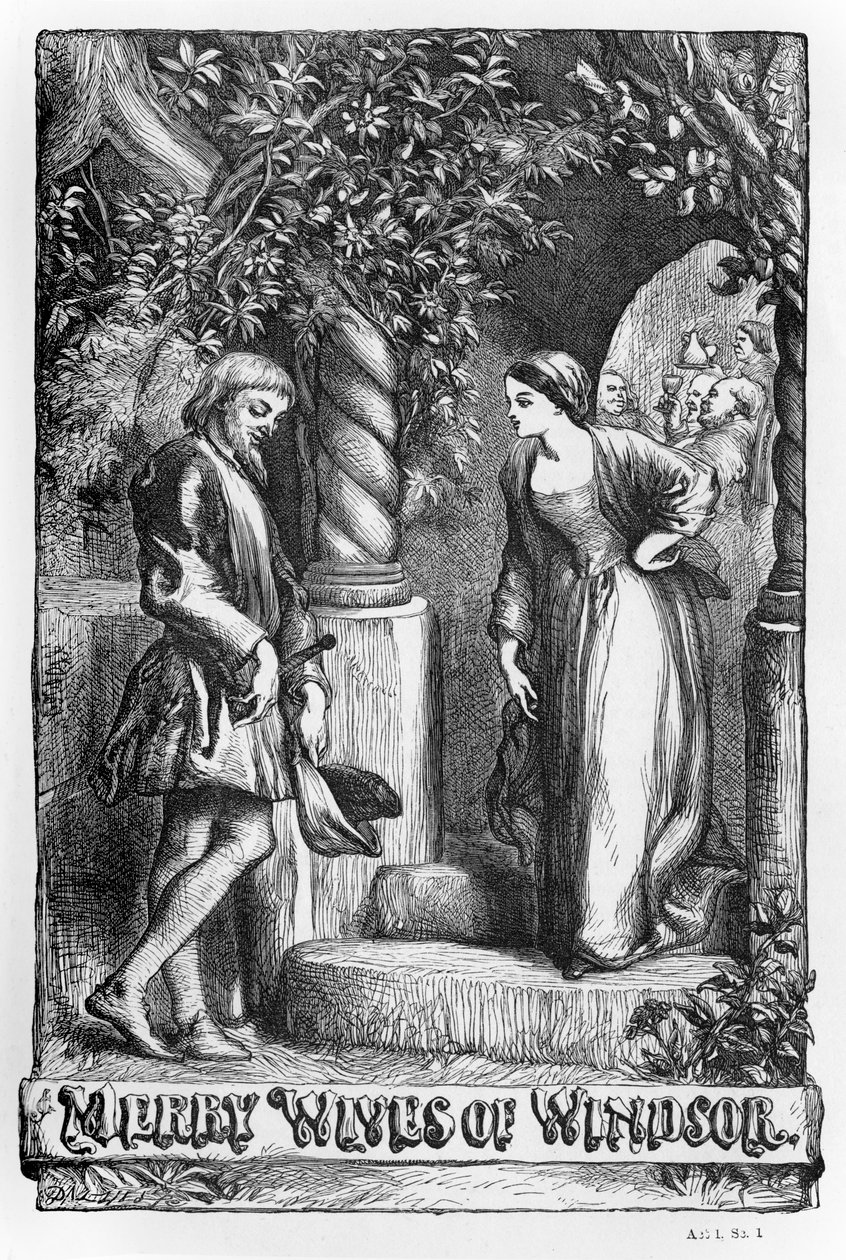 Merry Wives of Windsor av John Gilbert
