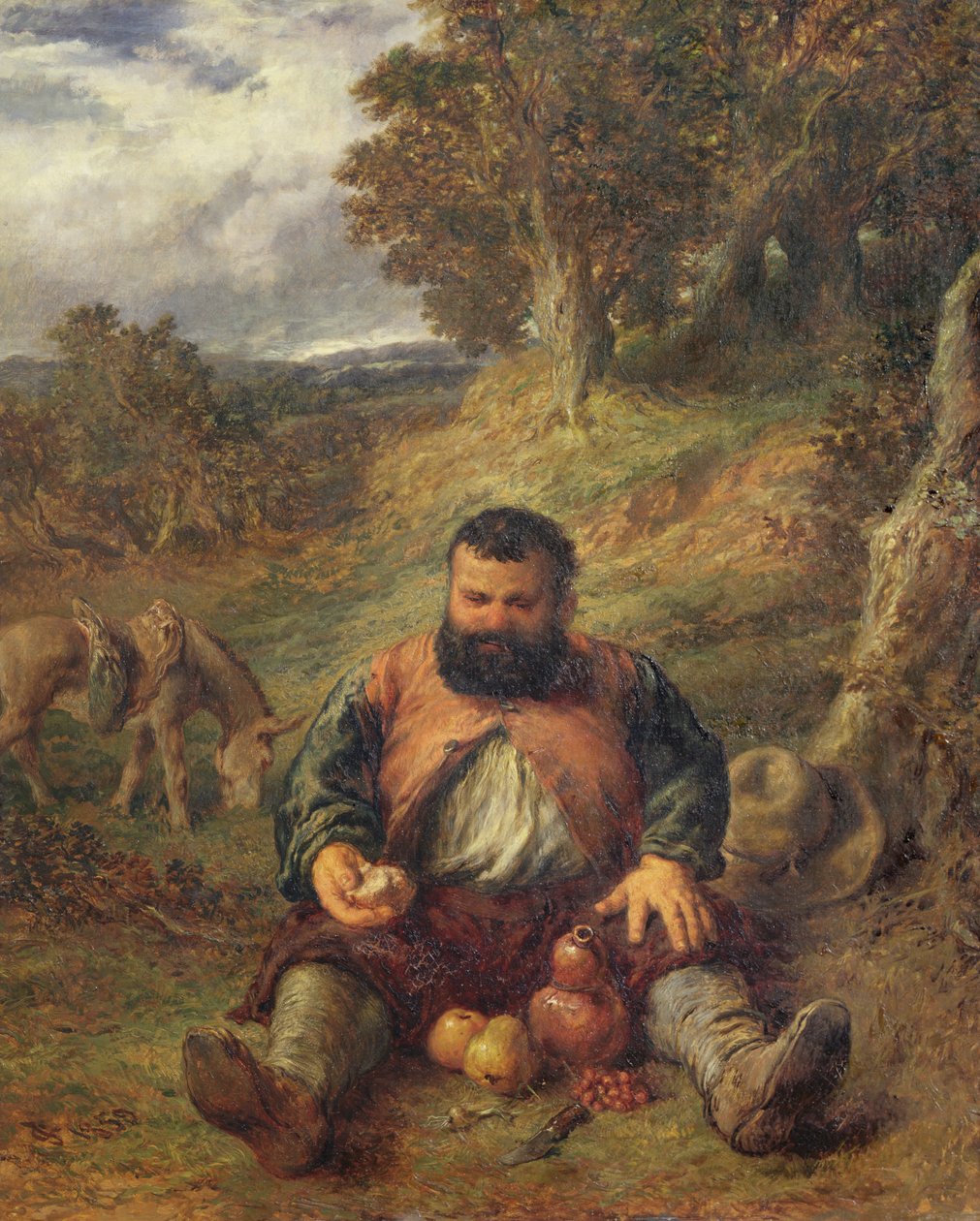 Sancho Panza, 1859 av John Gilbert