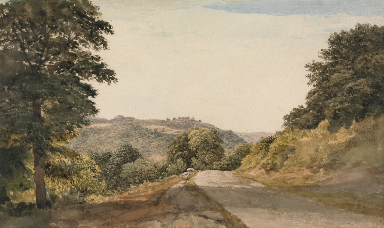 En Yorkshire Road av John Glover