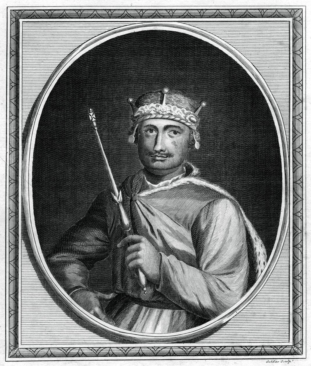 Kung William II av England, 1786. av John Goldar