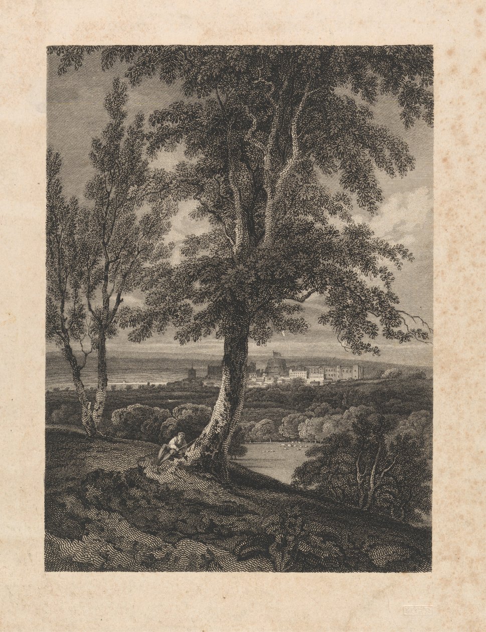 Windsor från skogen, Berks av John Greig