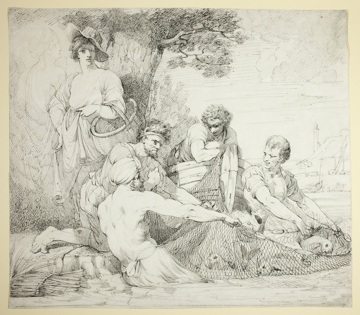 Fiskare av John Hamilton Mortimer